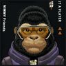 Nimmy etui iPhone 16 Pro 6.3"            czarny/black Cool&Cute 2.0 Monkey na NearMe.pl