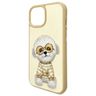 Nimmy etui iPhone 15 6.1" khaki Glasses  Cool Dog na NearMe.pl