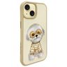 Nimmy etui iPhone 15 6.1" khaki Glasses  Cool Dog na NearMe.pl