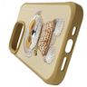 Nimmy etui iPhone 15 Pro Max 6.7" khaki  Glasses Cool Dog na NearMe.pl