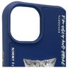 Nimmy etui iPhone 15 6.1" niebieski/blue Glasses Cool Cat na NearMe.pl