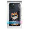 Nimmy etui iPhone 15 6.1" czarny/black   Glasses Cool Cat na NearMe.pl