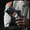 Nimmy etui iPhone 15 Pro Max 6.7"        czarny/black Glasses Cool Cat na NearMe.pl