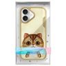 Nimmy etui iPhone 16 6.1" khaki Big Eyed Pet 2.0 Cat na NearMe.pl