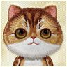 Nimmy etui iPhone 16 Pro Max 6.9" khaki  Big Eyed Pet 2.0 Cat na NearMe.pl