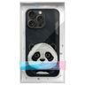 Nimmy etui iPhone 15 Pro 6.1"            czarny/black Big Eyed Pet 2.0 Panda na NearMe.pl