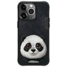 Nimmy etui iPhone 15 Pro Max 6.7"        czarny/black Big Eyed Pet 2.0 Panda na NearMe.pl