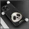 Nimmy etui iPhone 15 Pro Max 6.7"        czarny/black Big Eyed Pet 2.0 Panda na NearMe.pl