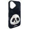 Nimmy etui iPhone 16 6.1" czarny/black   Big Eyed Pet 2.0 Panda na NearMe.pl