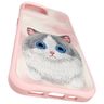 Nimmy etui iPhone 15 6.1" różowy/pink    Big Eyed Pet 2.0 Cat na NearMe.pl