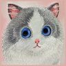 Nimmy etui iPhone 15 Pro Max 6.7         różowy/pink Big Eyed Pet 2.0 Cat na NearMe.pl