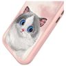 Nimmy etui iPhone 16 6.1 różowy/pink Big Eyed Pet 2.0 Cat na NearMe.pl