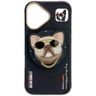 Etui Nimmy Glasses Cool Dog MagSafe do   iPhone 16 czarny na NearMe.pl
