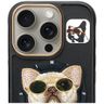 Etui Nimmy Glasses Cool Dog MagSafe do   iPhone 16 Pro czarny na NearMe.pl