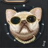 Etui Nimmy Glasses Cool Dog MagSafe do   iPhone 16 Pro czarny na NearMe.pl