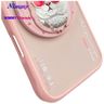 Etui Nimmy Glasses Cool Cat MagSafe do   iPhone 16 różowy na NearMe.pl