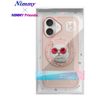 Etui Nimmy Glasses Cool Cat MagSafe do   iPhone 16 różowy na NearMe.pl