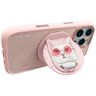 Etui Nimmy Glasses Cool Cat MagSafe do   iPhone 16 Pro różowy na NearMe.pl