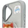 Etui Nimmy Glasses Cool Cat MagSafe do   iPhone 16 szary na NearMe.pl