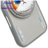 Etui Nimmy Glasses Cool Cat MagSafe do   iPhone 16 szary na NearMe.pl