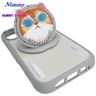 Etui Nimmy Glasses Cool Cat MagSafe do   iPhone 16 szary na NearMe.pl