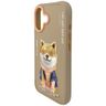 Etui Nimmy Glasses Cool Dog do iPhone 17 beżowy na NearMe.pl