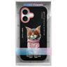 Etui Nimmy Glasses Cool Cat do iPhone 17 czarny na NearMe.pl