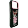Etui Nimmy Glasses Cool Cat do iPhone 17 Pro czarny na NearMe.pl