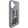 Etui Nimmy Glasses Cool Dog do iPhone 17 szary na NearMe.pl