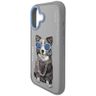 Etui Nimmy Glasses Cool Dog do iPhone 17 szary na NearMe.pl
