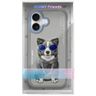 Etui Nimmy Glasses Cool Dog do iPhone 17 szary na NearMe.pl