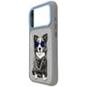Etui Nimmy Glasses Cool Dog do iPhone 17 Pro Max szary na NearMe.pl