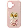 Etui Nimmy Glasses Cool Dog do iPhone 17 różowy na NearMe.pl