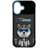 Etui Nimmy Cool&Cute 2.0 Wolf do iPhone  17 czarny na NearMe.pl