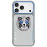 Etui Nimmy Glasses Cool Dog MagSafe do   iPhone 17 szary na NearMe.pl