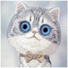 Etui Nimmy Big Eyed Pet 2.0 Cat do       iPhone 17 szary na NearMe.pl