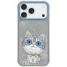 Etui Nimmy Big Eyed Pet 2.0 Cat do       iPhone 17 Pro Max szary na NearMe.pl