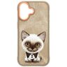Etui Nimmy Big Eyed Pet 2.0 Cat do       iPhone 17 beżowy na NearMe.pl