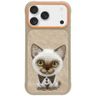 Etui Nimmy Big Eyed Pet 2.0 Cat do       iPhone 17 Pro beżowy na NearMe.pl