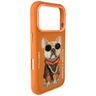 Etui Nimmy Glasses Cool Dog do iPhone 17 Pro Max pomarańczowy na NearMe.pl
