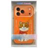 Etui Nimmy Glasses Cool Cat do iPhone 17 Pro Max pomarańczowy na NearMe.pl