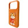 Etui Nimmy Glasses Cool Cat do iPhone 17 Pro Max pomarańczowy na NearMe.pl