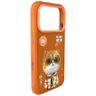 Etui Nimmy Cool&Cute 2.0 Cat do iPhone   17 Pro Max pomarańczowy na NearMe.pl