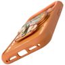 Etui Nimmy Cool&Cute 2.0 Cat do iPhone   17 Pro Max z magnetyczną zawieszką pomarańczowy na NearMe.pl