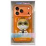 Etui Nimmy Cool&Cute 2.0 Cat do iPhone   17 Pro Max z magnetyczną zawieszką pomarańczowy na NearMe.pl