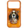 Etui Nimmy Cool&Cute 2.0 Dog do iPhone   17 Pro z magnetyczną zawieszką pomarańczowy na NearMe.pl