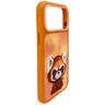 Etui Nimmy Big Eyed Pet 2.0 Raccoon do   iPhone 17 Pro Max pomarańczowy na NearMe.pl