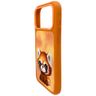 Etui Nimmy Big Eyed Pet 2.0 Raccoon do   iPhone 17 Pro Max pomarańczowy na NearMe.pl