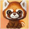 Etui Nimmy Big Eyed Pet 2.0 Raccoon do   iPhone 17 Pro Max pomarańczowy na NearMe.pl