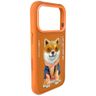 Etui Nimmy Glasses Cool Dog do iPhone 17 Pro Max pomarańczowy na NearMe.pl